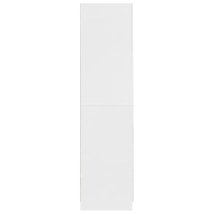 Armadio Bianco 90x52x200 cm in Legno Multistrato - homemem39