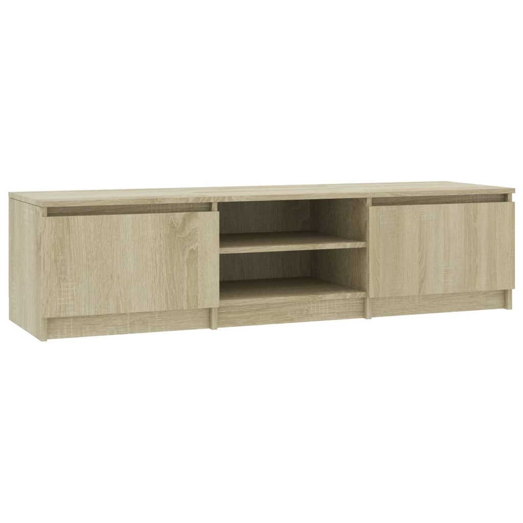 Mobile TV Rovere Sonoma 140x40x35,5 cm in Truciolato - homemem39