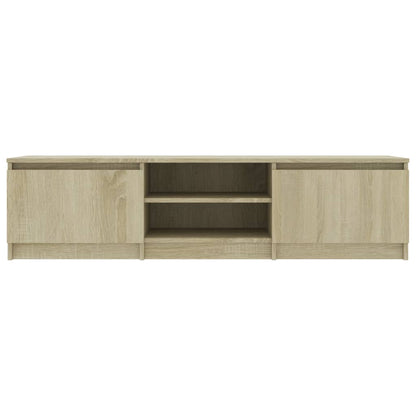 Mobile TV Rovere Sonoma 140x40x35,5 cm in Truciolato - homemem39