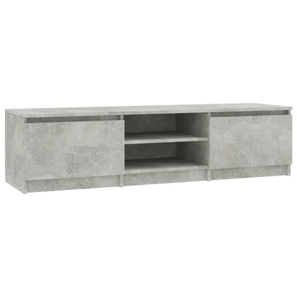 Mobile TV Grigio Cemento 140x40x35,5 cm in Truciolato - homemem39