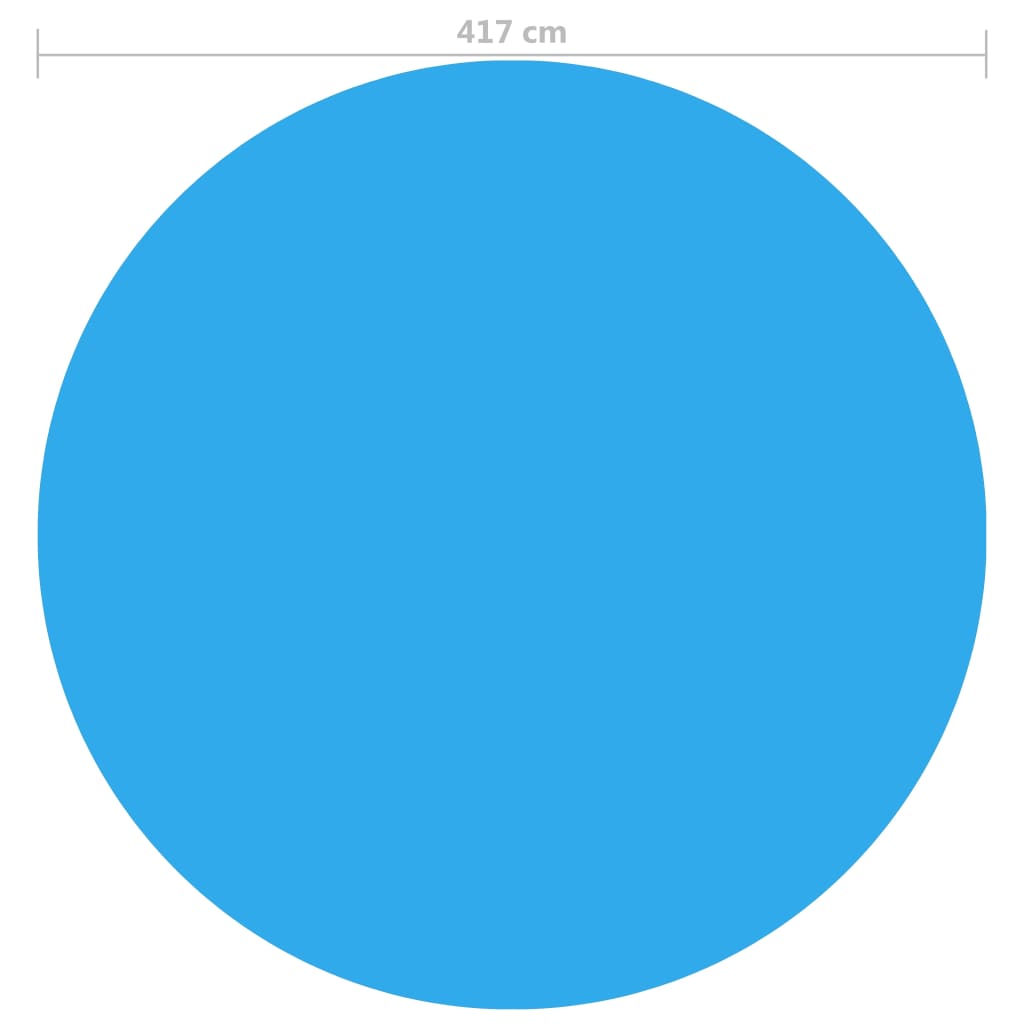 Copertura per Piscina Blu 417 cm in PE - homemem39
