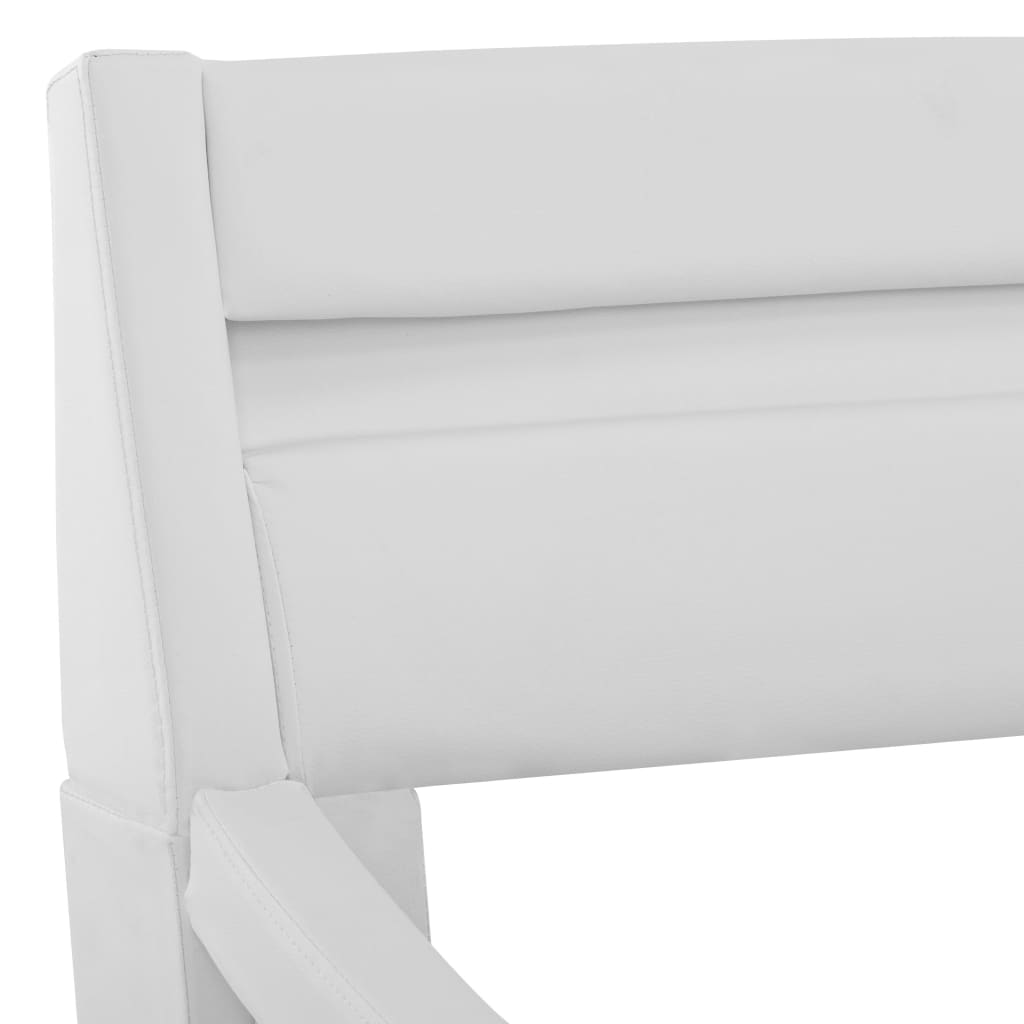 Giroletto con LED Bianco in Similpelle 90x200 cm - homemem39