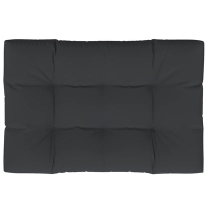 Cuscino per Pallet Nero 120x80x12 cm in Tessuto - homemem39