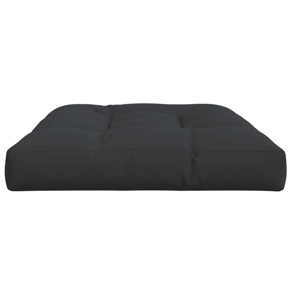 Cuscino per Pallet Nero 120x80x12 cm in Tessuto - homemem39