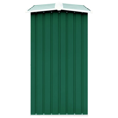 Capannone da Giardino in Acciaio Zincato 330x92x153cm Verde - homemem39