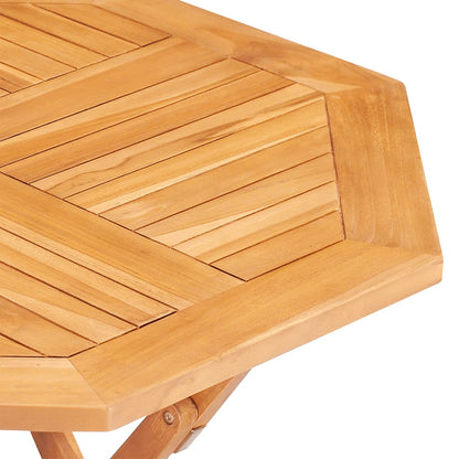 Tavolo da Giardino Pieghevole 85x85x76cm Legno Massello di Teak - homemem39