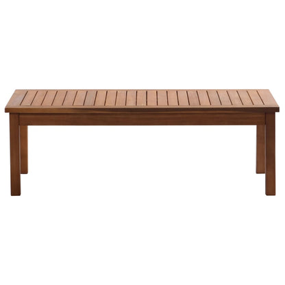 Set Divani da Giardino 4 pz in Legno Massello di Acacia - homemem39