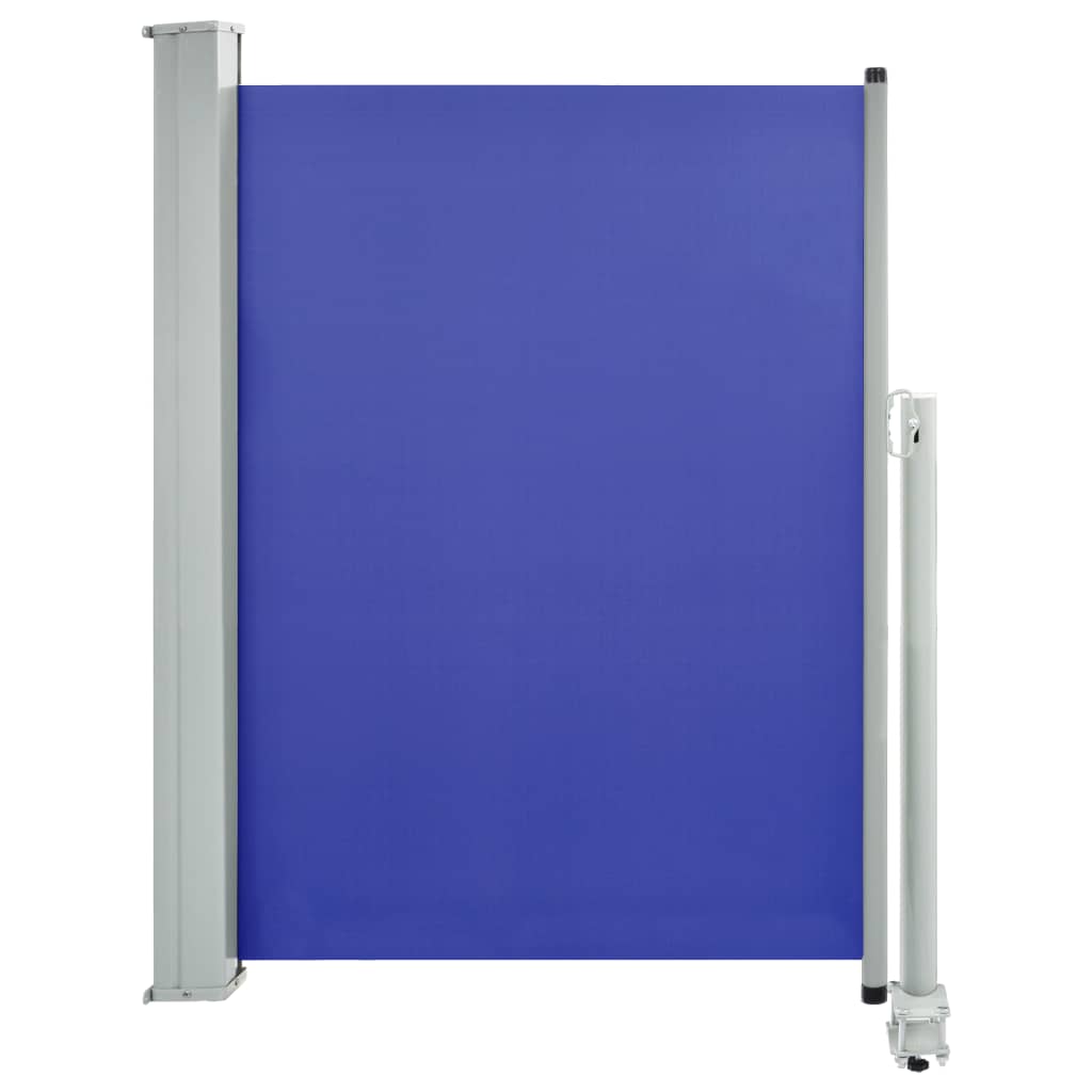Tenda Laterale Retrattile per Patio 100x300 cm Blu - homemem39