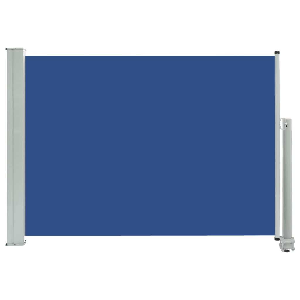 Tenda Laterale Retrattile per Patio 80x300 cm Blu - homemem39