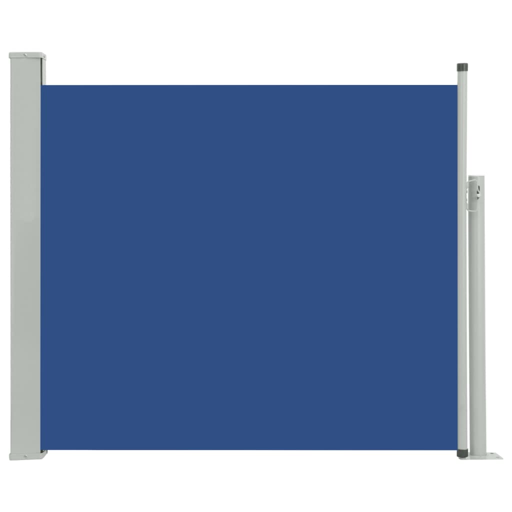 Tenda Laterale Retrattile per Patio 100x300 cm Blu - homemem39