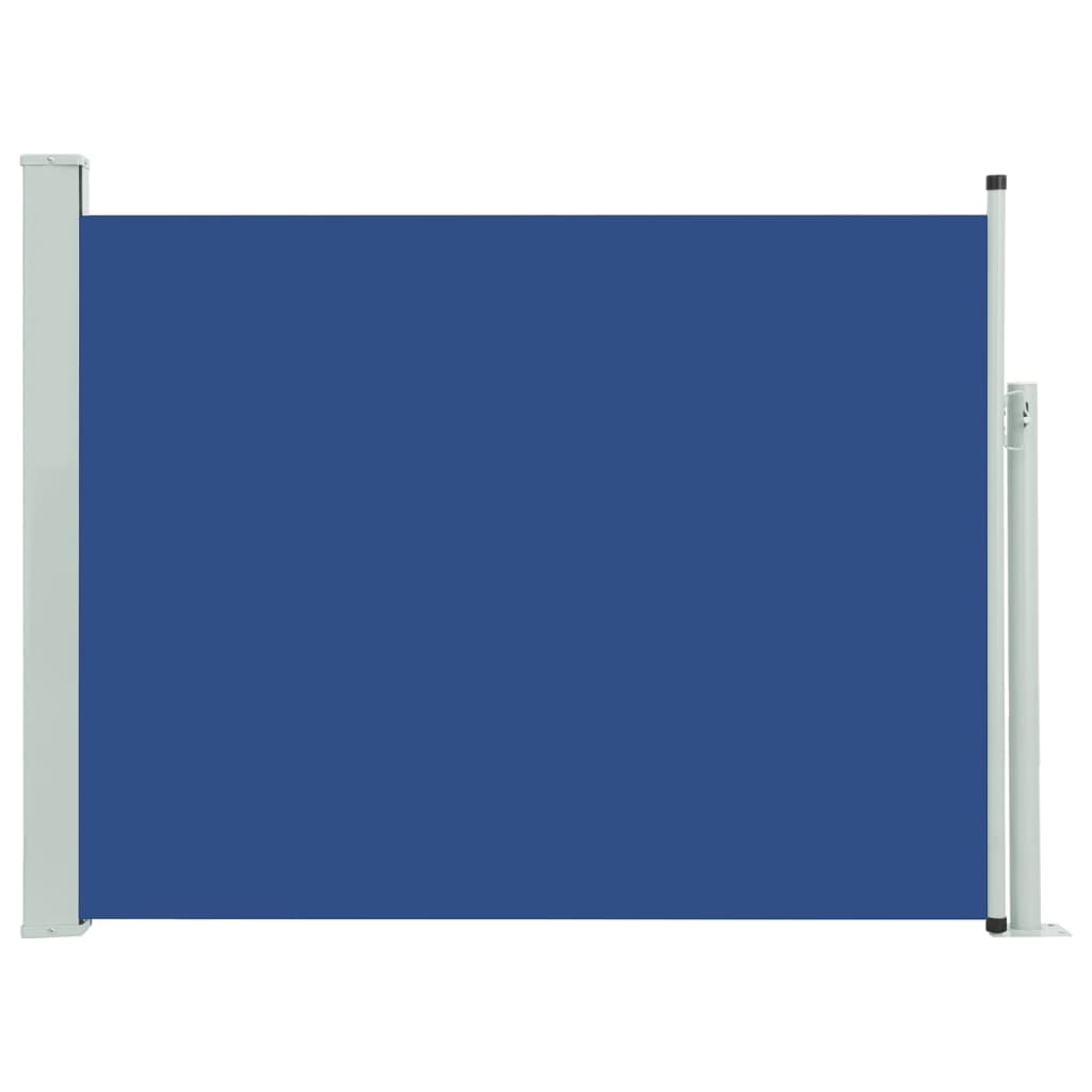 Tenda Laterale Retrattile per Patio 140x500 cm Blu - homemem39