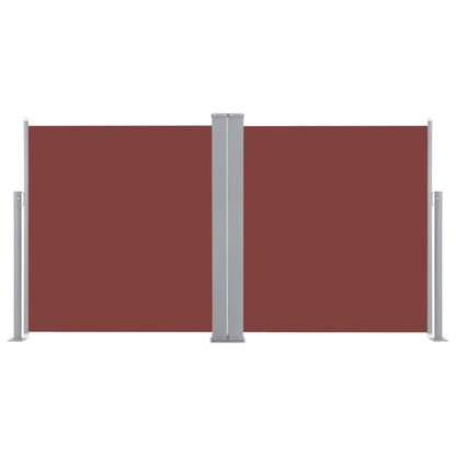 Tenda da Sole Laterale Retrattile Marrone 100x600 cm - homemem39