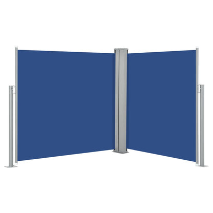 Tenda da Sole Laterale Retrattile Blu 120x600 cm - homemem39