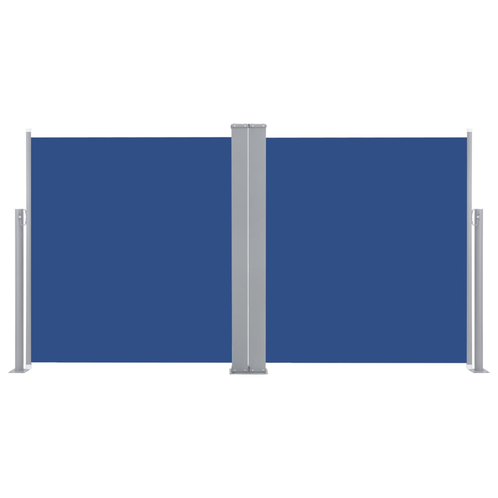 Tenda da Sole Laterale Retrattile Blu 140x600 cm - homemem39
