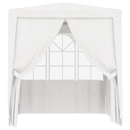 Gazebo Professionale con Pareti 2,5x2,5 m Bianco 90 g/m² - homemem39