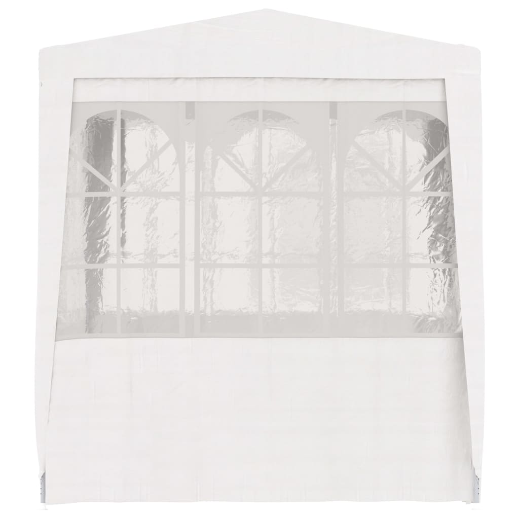 Gazebo Professionale con Pareti 2,5x2,5 m Bianco 90 g/m² - homemem39