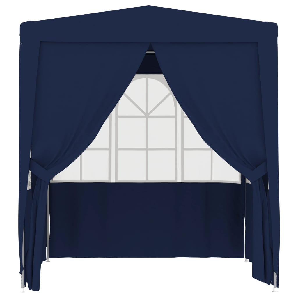 Gazebo Professionale con Pareti 2,5x2,5 m Blu 90 g/m² - homemem39