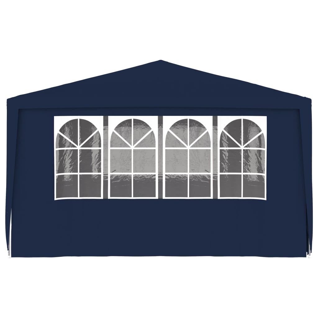 Gazebo Professionale con Pareti 4x6 m Blu 90 g/m² - homemem39