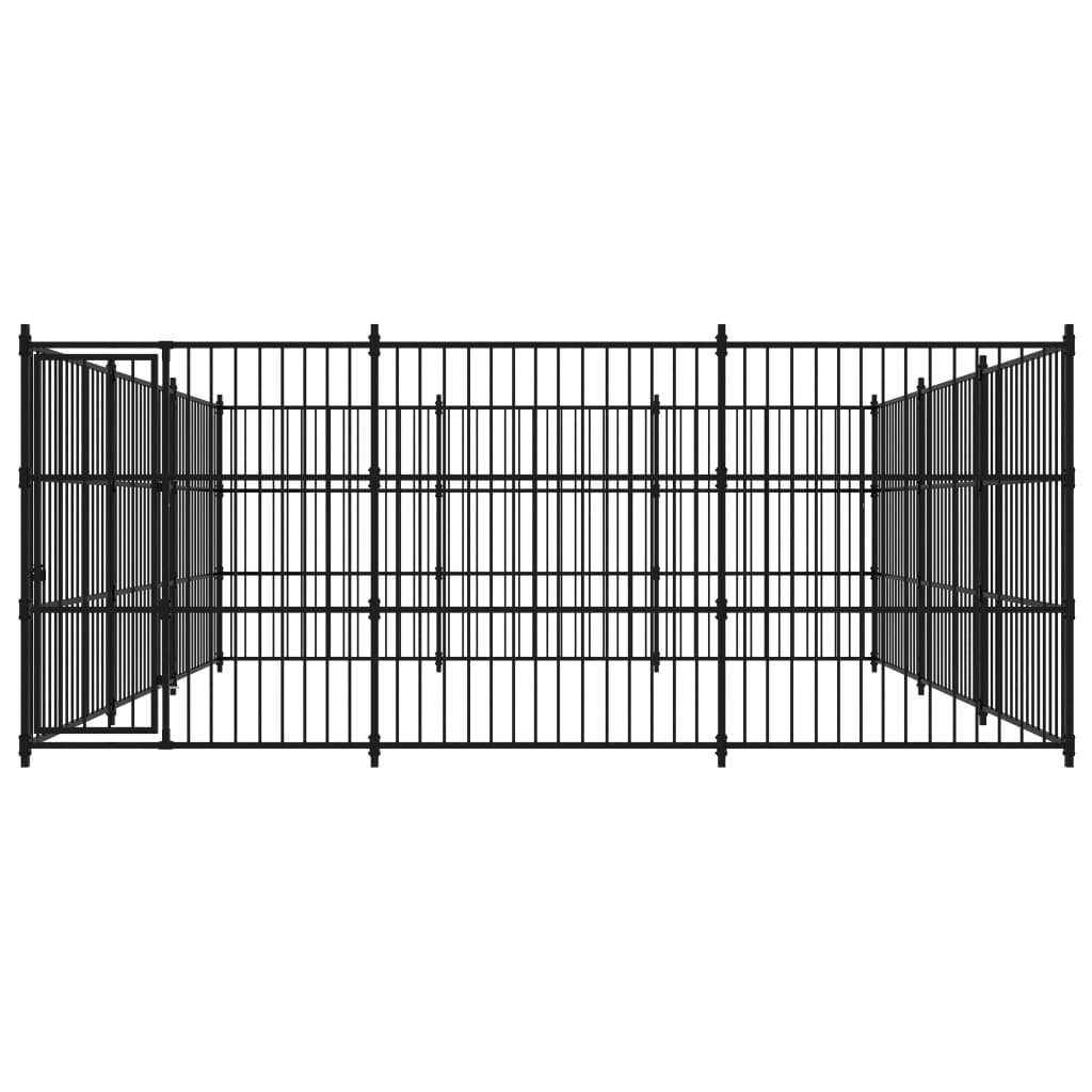 Canile da Esterno 450x450x185 cm - homemem39