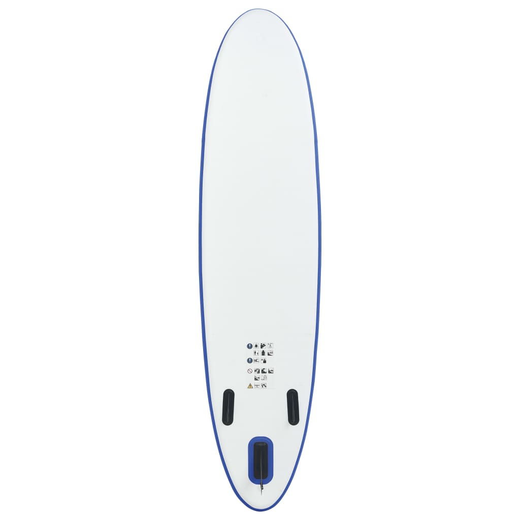 Set Tavola da SUP e Surf Gonfiabile Blu e Bianco - homemem39