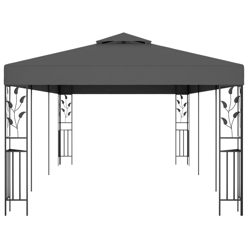 Gazebo 3x6 m Antracite - homemem39