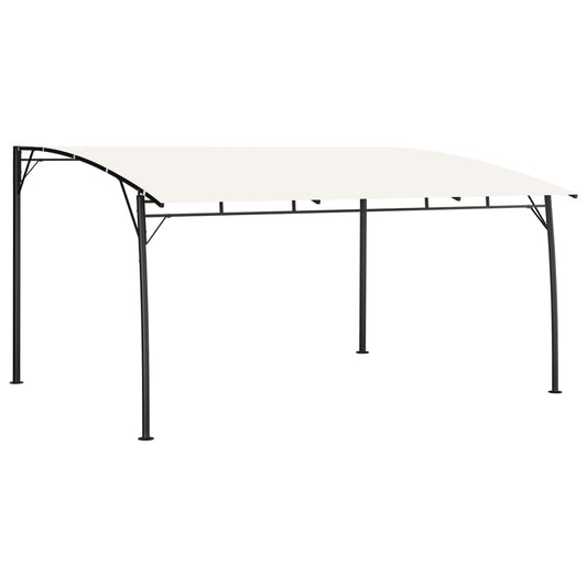 Tenda Parasole da Giardino 4x3x2,55 m Crema - homemem39