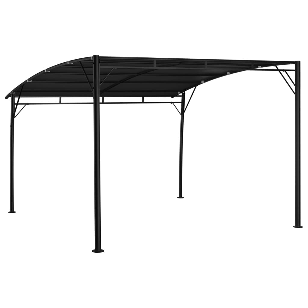 Tenda Parasole da Giardino 3x3x2,55 m Antracite - homemem39