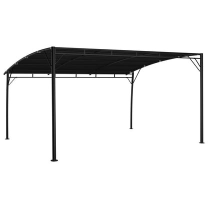 Tenda Parasole da Giardino 4x3x2,55 m Antracite - homemem39