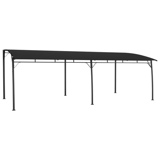 Tenda Parasole da Giardino 6x3x2,55 m Antracite - homemem39