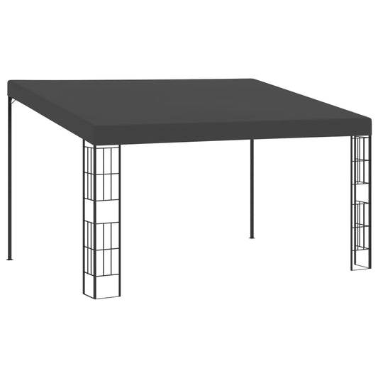 Gazebo a Parete 3x4 m Antracite in Tessuto - homemem39