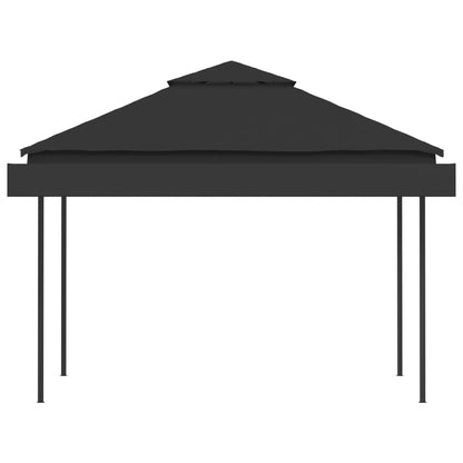 vidaXL Gazebo Tetto Doppio Estendibile 3x3x2,75 m Antracite 180 g/m² - homemem39