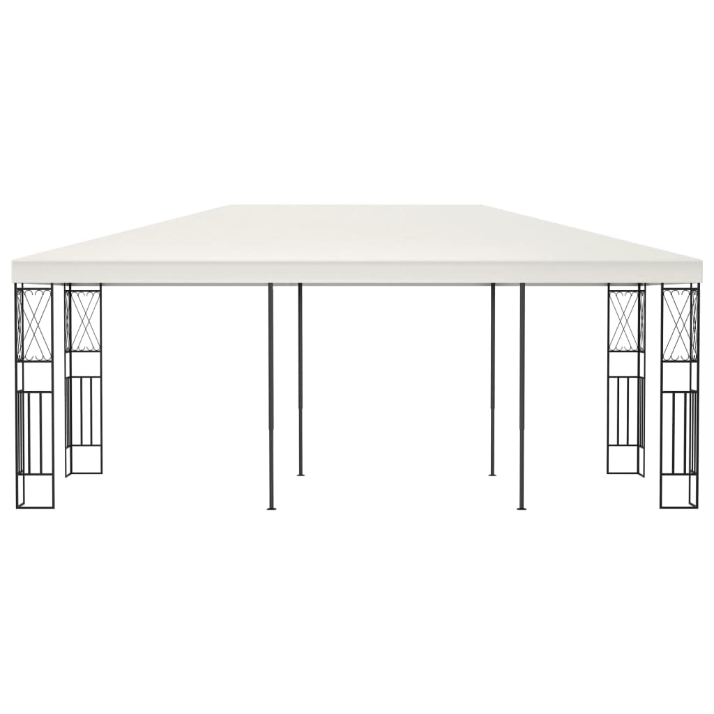 Gazebo 3x6 m Crema in Tessuto - homemem39