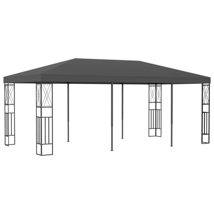 Gazebo 3x6 m Antracite in Tessuto - homemem39