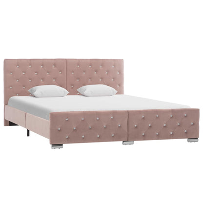 Giroletto Rosa in Velluto 160x200 cm - homemem39