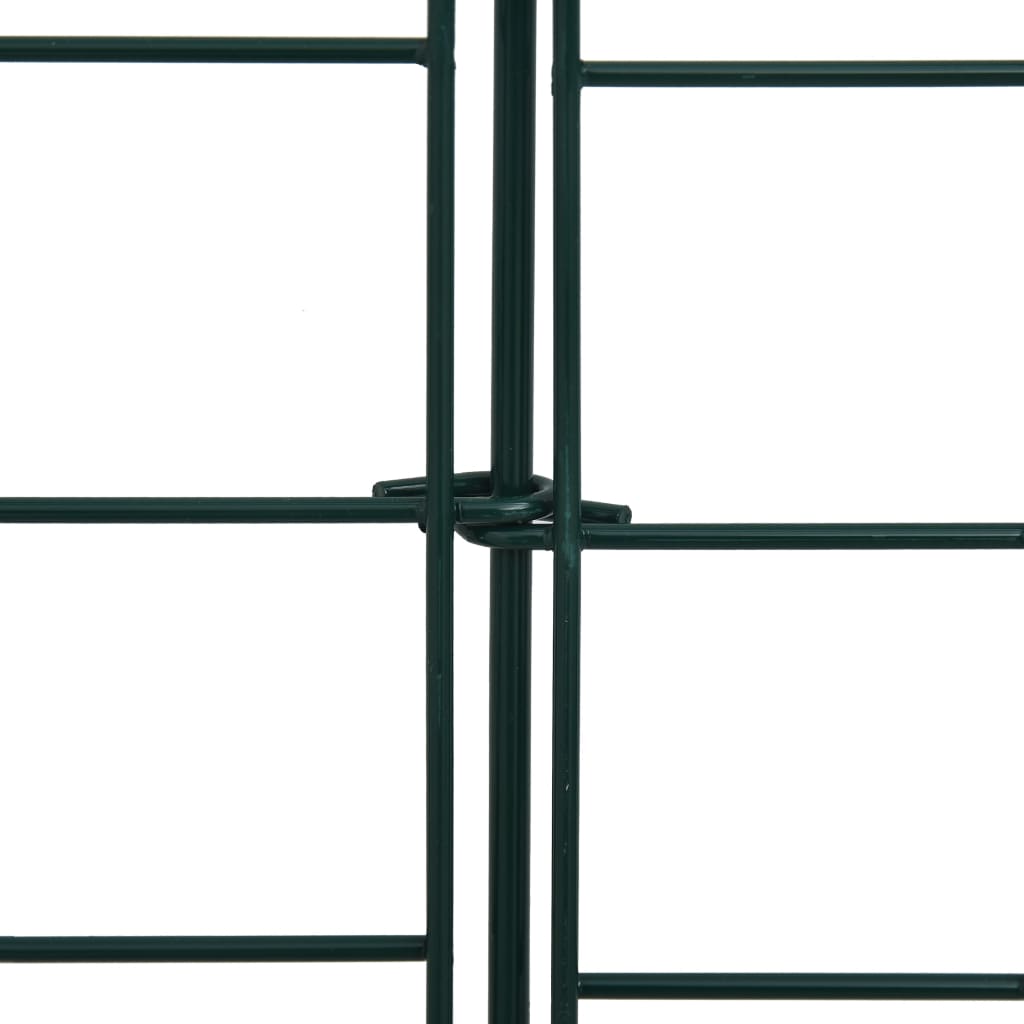 Set Recinzione ad Arco per Stagno 77,5x78,5 cm Verde - homemem39