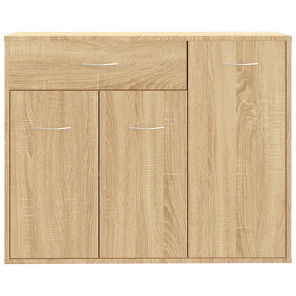 Credenza Rovere Sonoma 88x30x70 cm in Legno Multistrato - homemem39