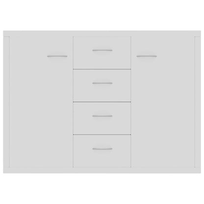 Credenza Bianca 88x30x65 cm in Truciolato - homemem39