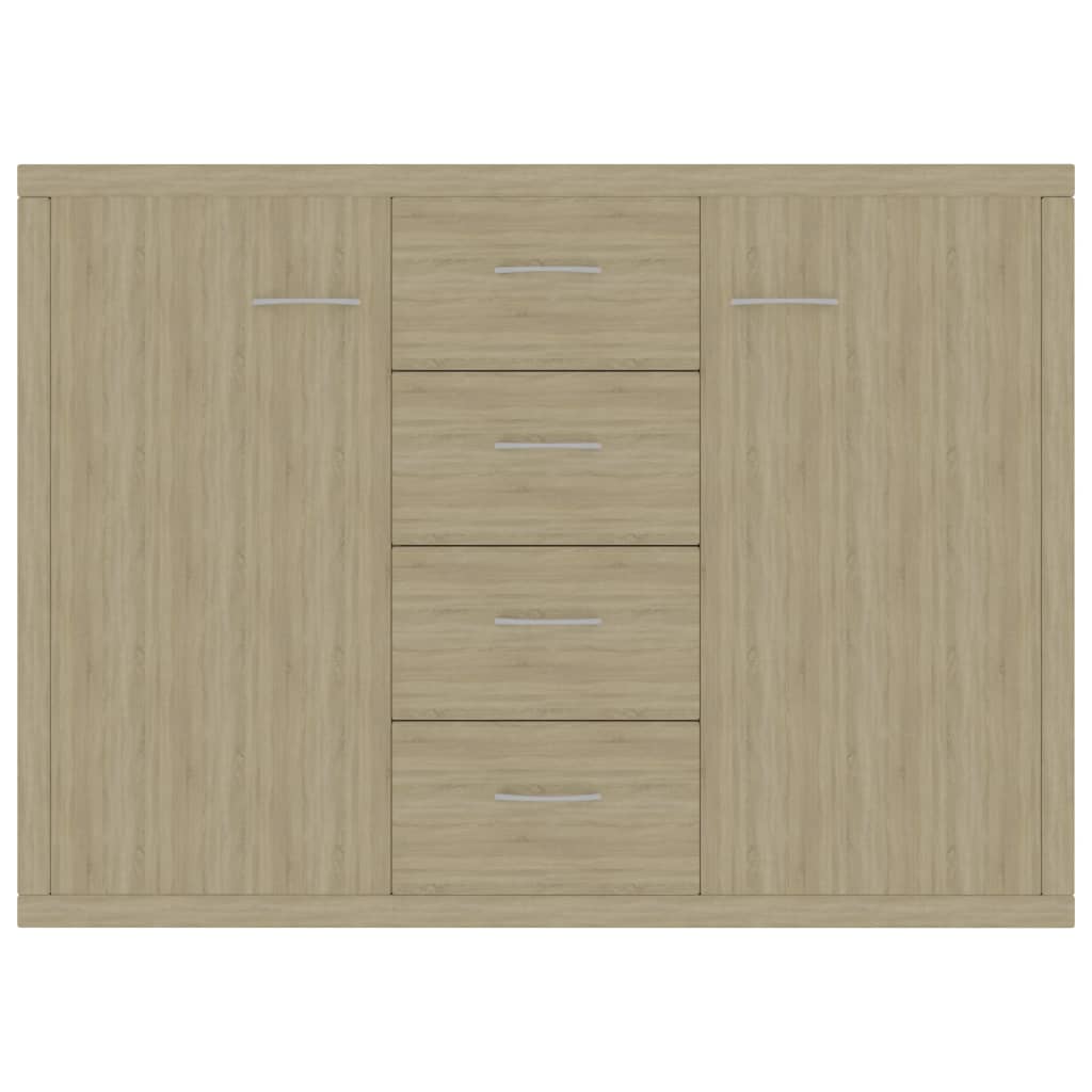 Credenza Rovere Sonoma 88x30x65 cm in Truciolato - homemem39