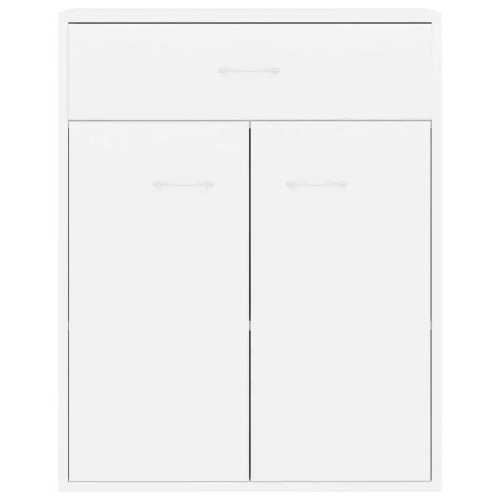 Credenza Bianca 60x30x75 cm in Truciolato - homemem39