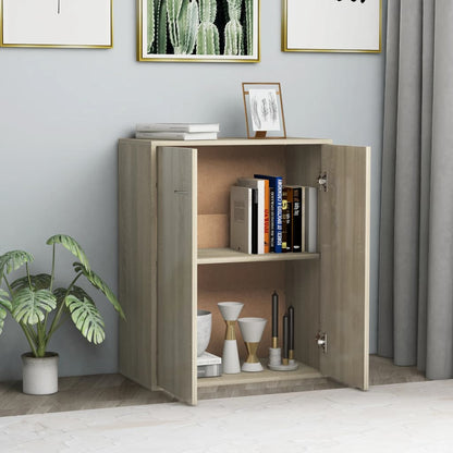 Credenza Rovere Sonoma 60x30x75 cm in Truciolato - homemem39