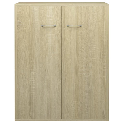 Credenza Rovere Sonoma 60x30x75 cm in Truciolato - homemem39