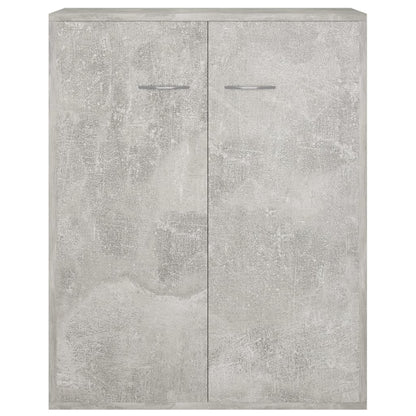 Credenza Grigio Cemento 60x30x75 cm in Legno Multistrato - homemem39