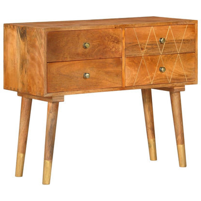 Credenza 85x40x70 cm in Legno Massello di Mango - homemem39