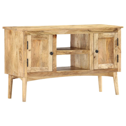 Credenza 100x35x60 cm in Legno Massello di Mango - homemem39