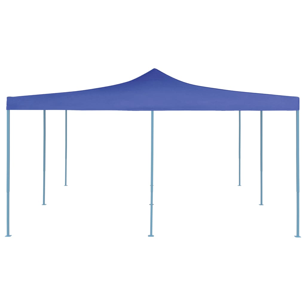 Gazebo Pieghevole 5x5 m Blu - homemem39