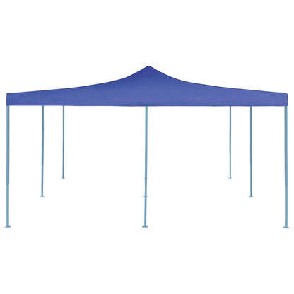 Gazebo Pieghevole 5x5 m Blu - homemem39