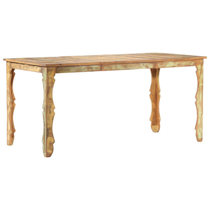 Tavolo da Pranzo 160x80x76 cm in Legno Massello di Recupero - homemem39