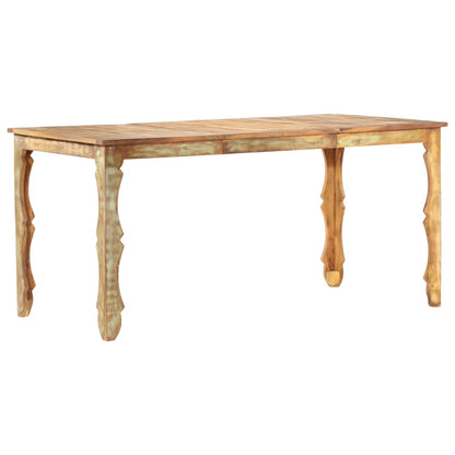 Tavolo da Pranzo 160x80x76 cm in Legno Massello di Recupero - homemem39