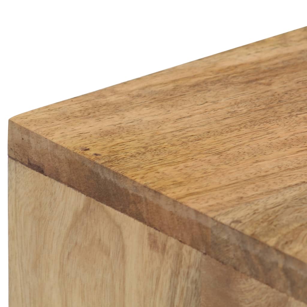 Tavolo Consolle 90x45x75 cm in Legno Massello di Mango - homemem39