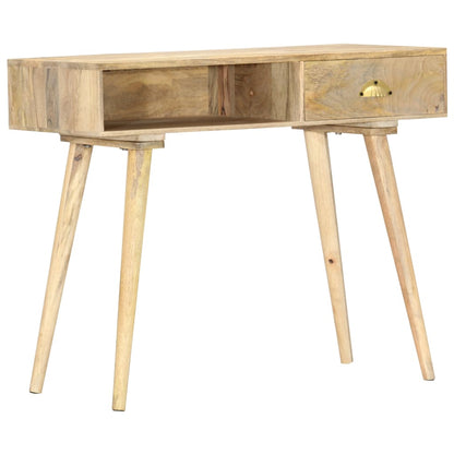 Tavolo Consolle 90x45x75 cm in Legno Massello di Mango - homemem39